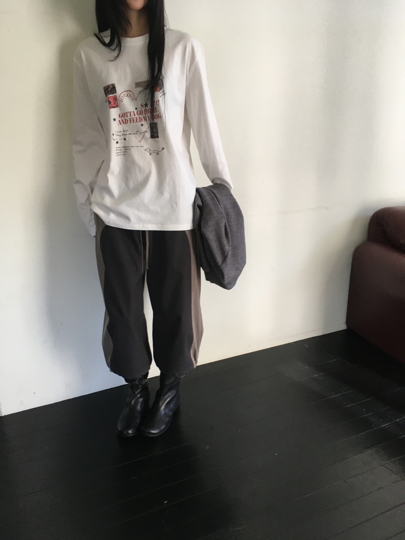 MINIMUZE韓國直郵26秋季撞色拼接七分闊腿短褲緊身褲抽繩撞色MINIMUZE短褲