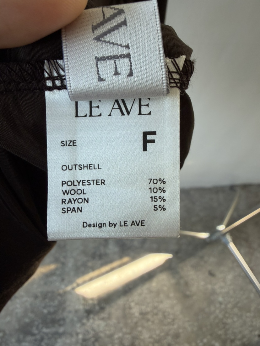 LE AVE東大門實拍26秋冬垂領長袖通勤襯衫蕾絲衫紐扣LE AVE襯衫/蕾絲衫
