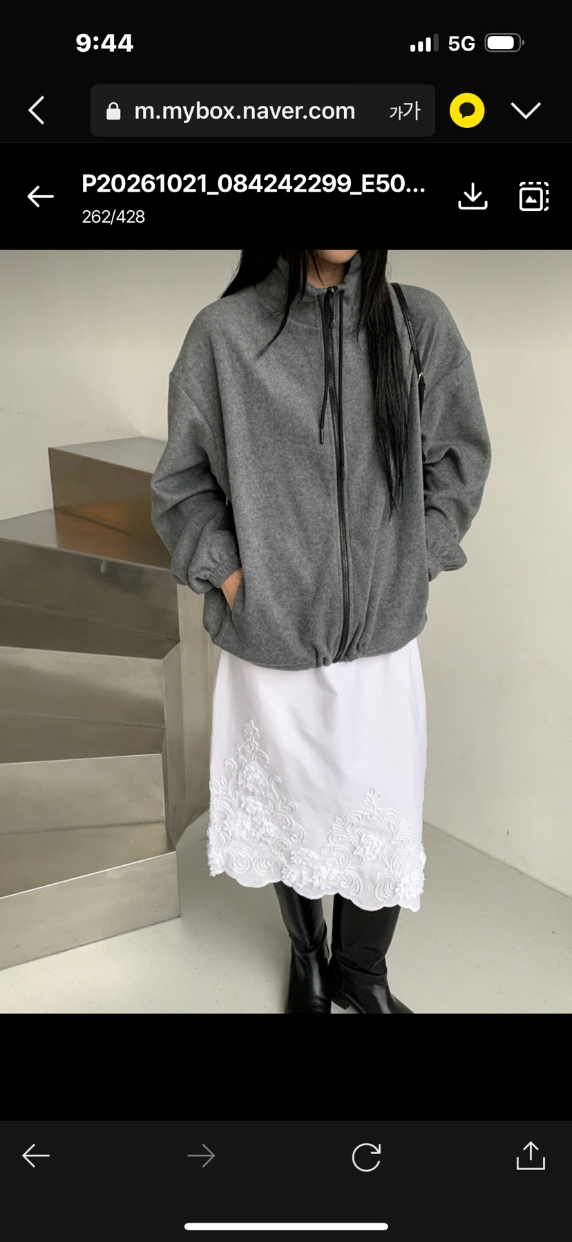 ARTE STUDIO韓國直郵26秋冬立領抓絨拉鏈夾克拉鏈開合口袋立領ARTE STUDIO夾克
