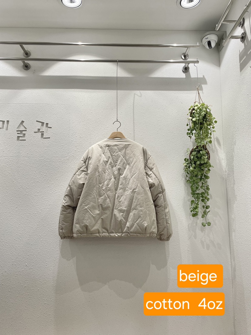 GALLERY韓國代購26秋冬圓領短款棉服單排扣棉質圓領GALLERY短款棉服
