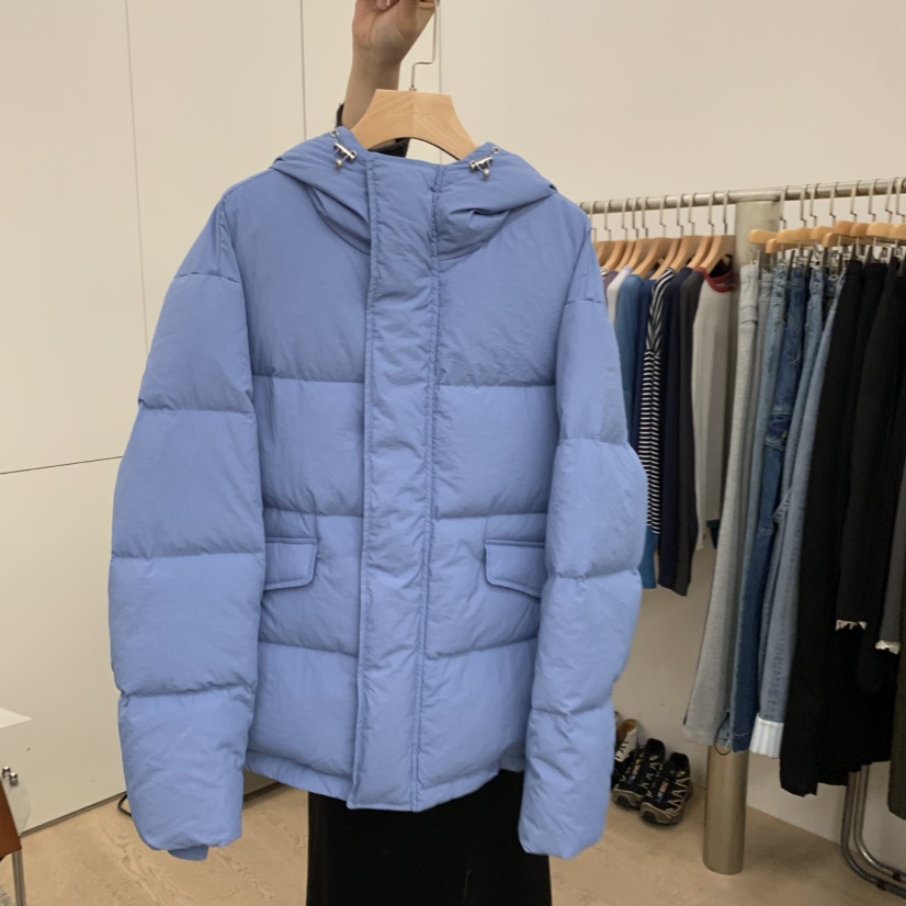 DOHWAJI韓國直郵26秋冬短款連帽羽絨外套短款羽絨服羽絨服絎縫DOHWAJI短款羽絨服圖色1