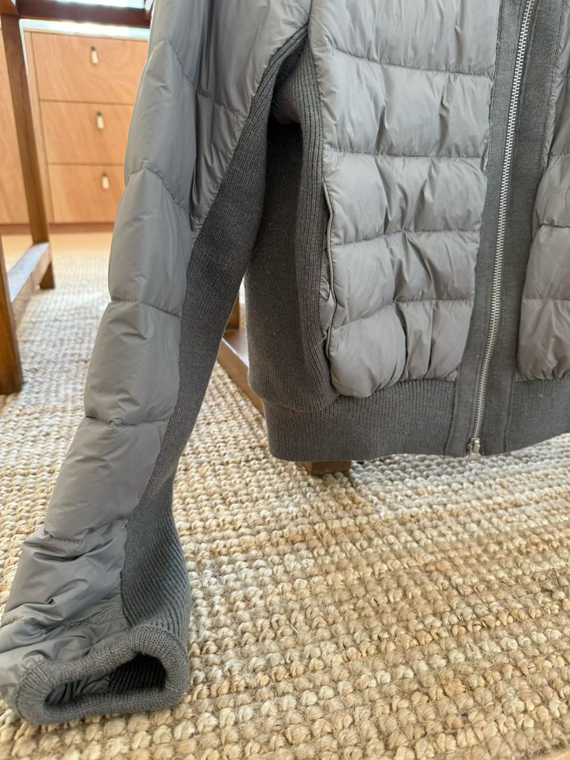 TUG東大門實拍26秋季短款拼接鵝絨羽絨服短款羽絨服立領填充絎TUG短款羽絨服