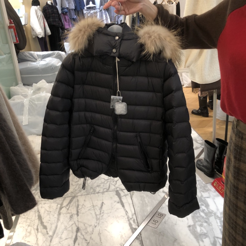 ALMOND東大門直郵26秋季短款鴨絨羽絨服短款羽絨服羽絨服口袋ALMOND短款羽絨服圖色2