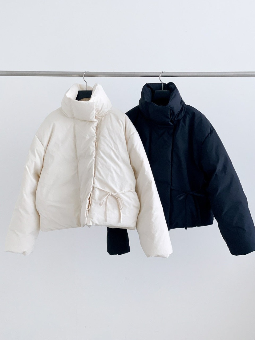 GALERIE NUIT東大門實拍26秋冬短款鵝絨羽絨服短款羽絨服大翻GALERIE NUIT短款羽絨服