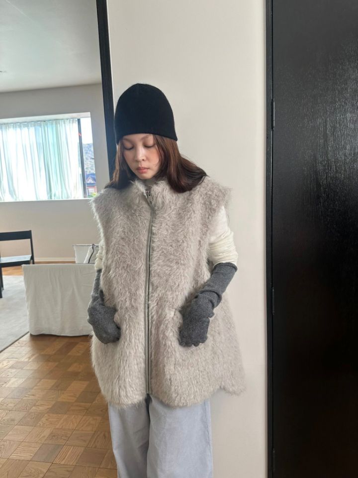 MARE韓國代購26秋冬長款柔軟針織分指手套柔軟長款MARE手套