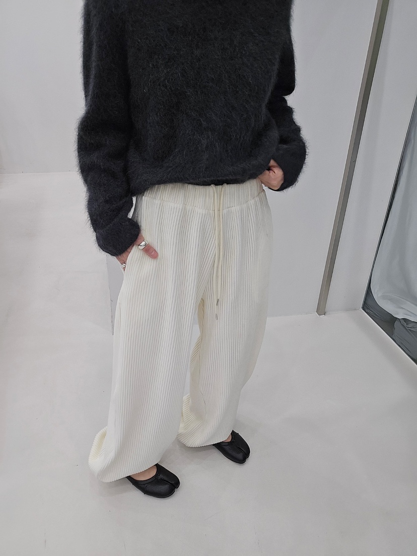 J_SHOP東大門直郵26秋冬燈芯絨束腳休閑褲抽繩寬松J_SHOP休閑褲