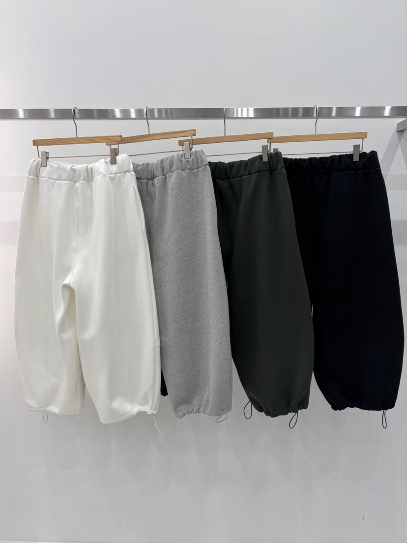 J_SHOP韓國直郵26秋冬寬松燈籠工裝休閑褲可調節抽繩寬松燈籠J_SHOP休閑褲