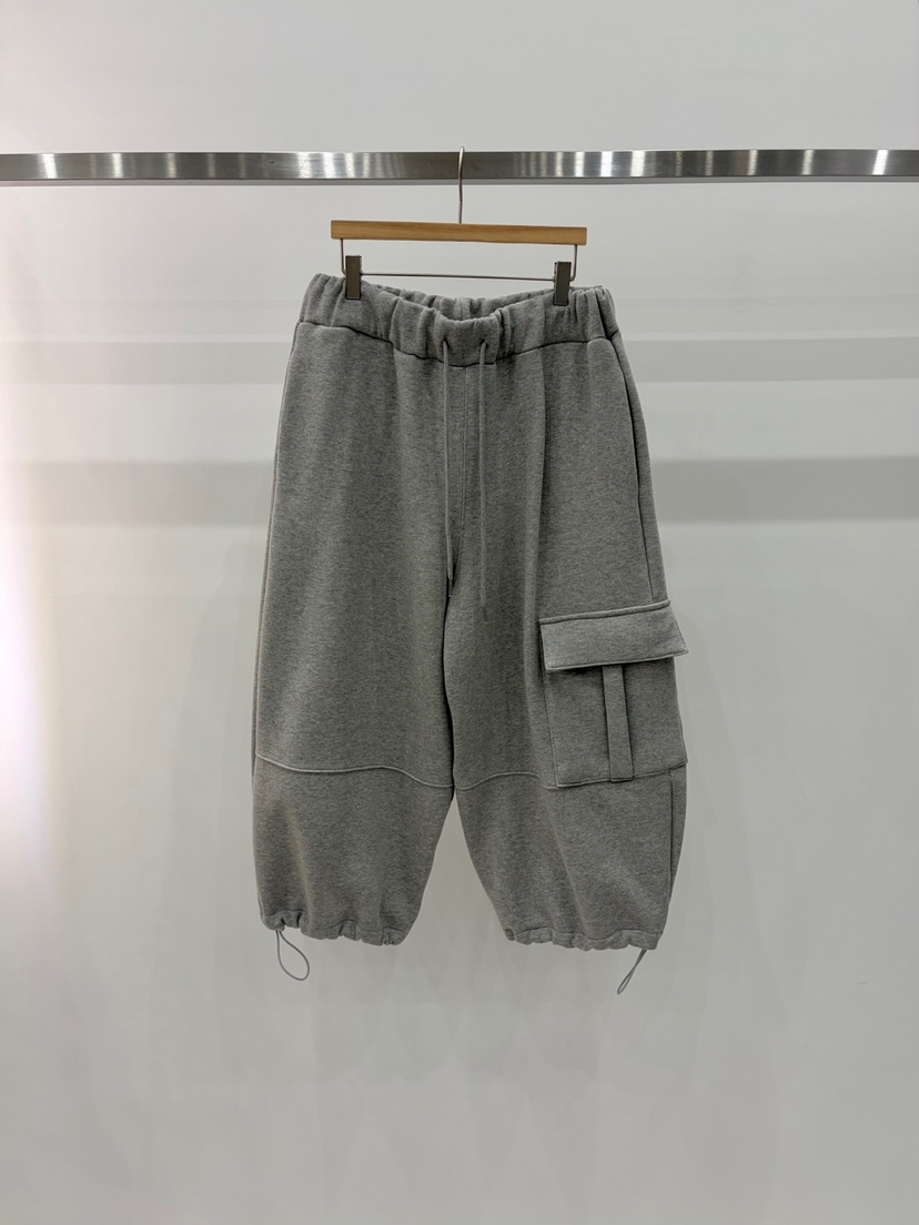 J_SHOP韓國直郵26秋冬寬松燈籠工裝休閑褲可調節抽繩寬松燈籠J_SHOP休閑褲圖色2