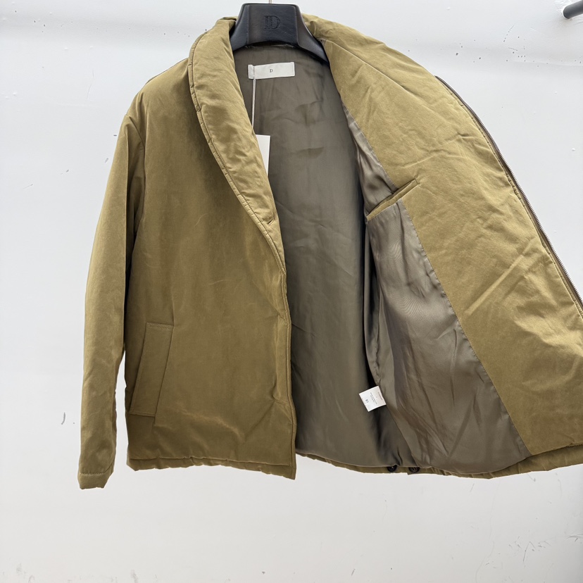 ID東大門直郵26秋冬青果領短款羽絨服單排三粒扣羽絨服ID短款羽絨服