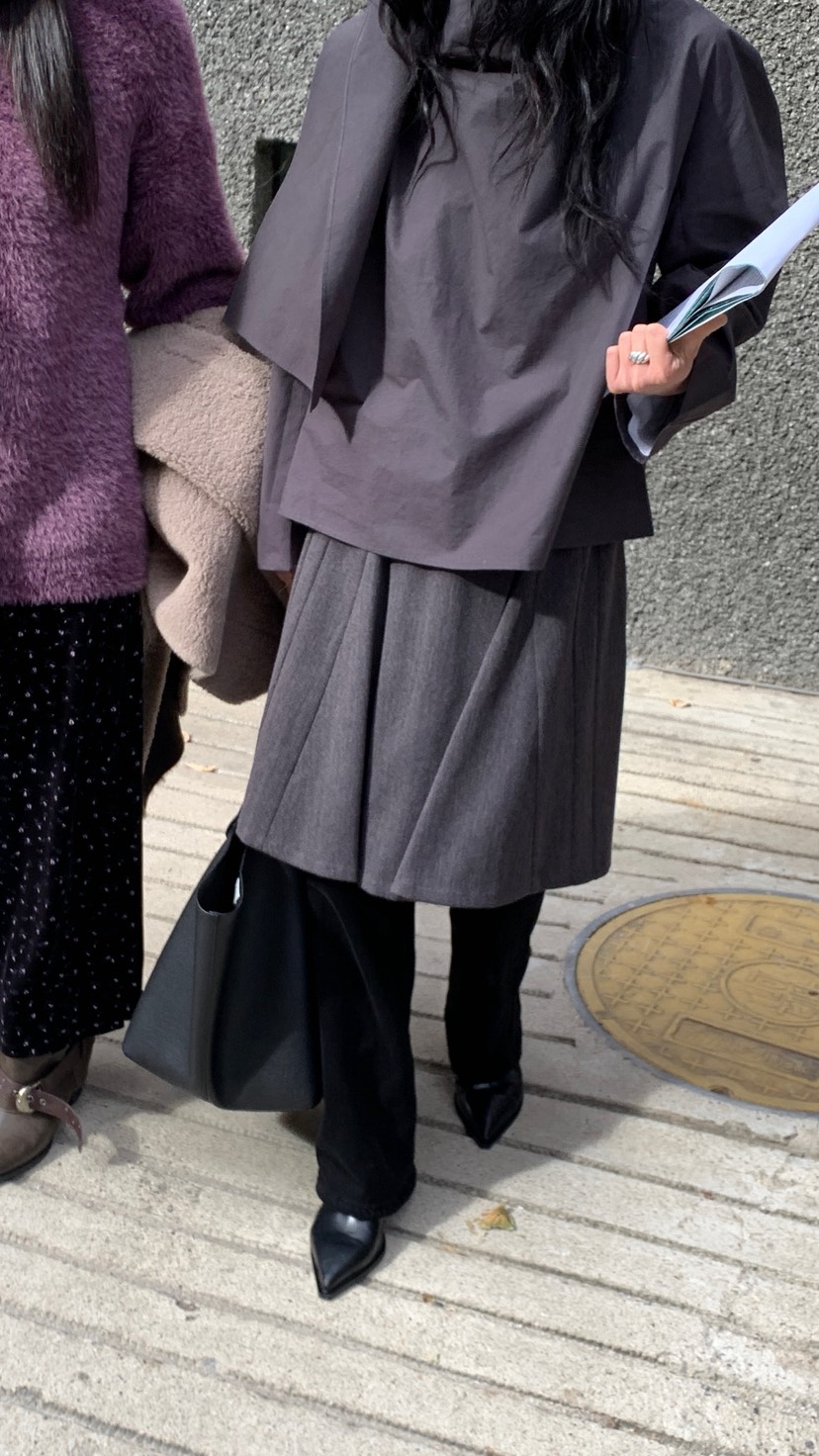 OVER RICH東大門實拍女裝新款推薦時尚休閑半身裙中短裙OVER RICH半身裙/中短裙