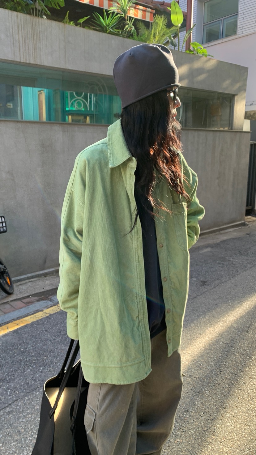 OVER RICH東大門實拍女裝新品熱賣時尚襯衫蕾絲衫燈芯絨OVER RICH襯衫/蕾絲衫