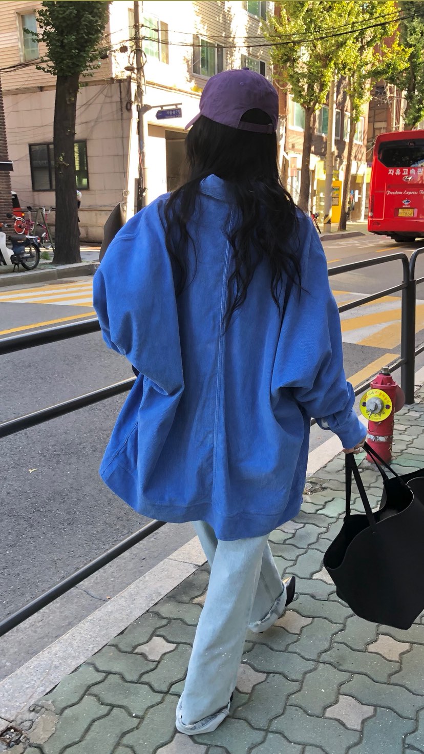 OVER RICH東大門實拍女裝新品熱賣時尚襯衫蕾絲衫燈芯絨OVER RICH襯衫/蕾絲衫