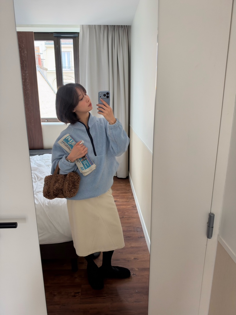 ERUME東大門代購女裝新品休閑熱賣推薦真品時尚半身裙中短裙ERUME半身裙/中短裙
