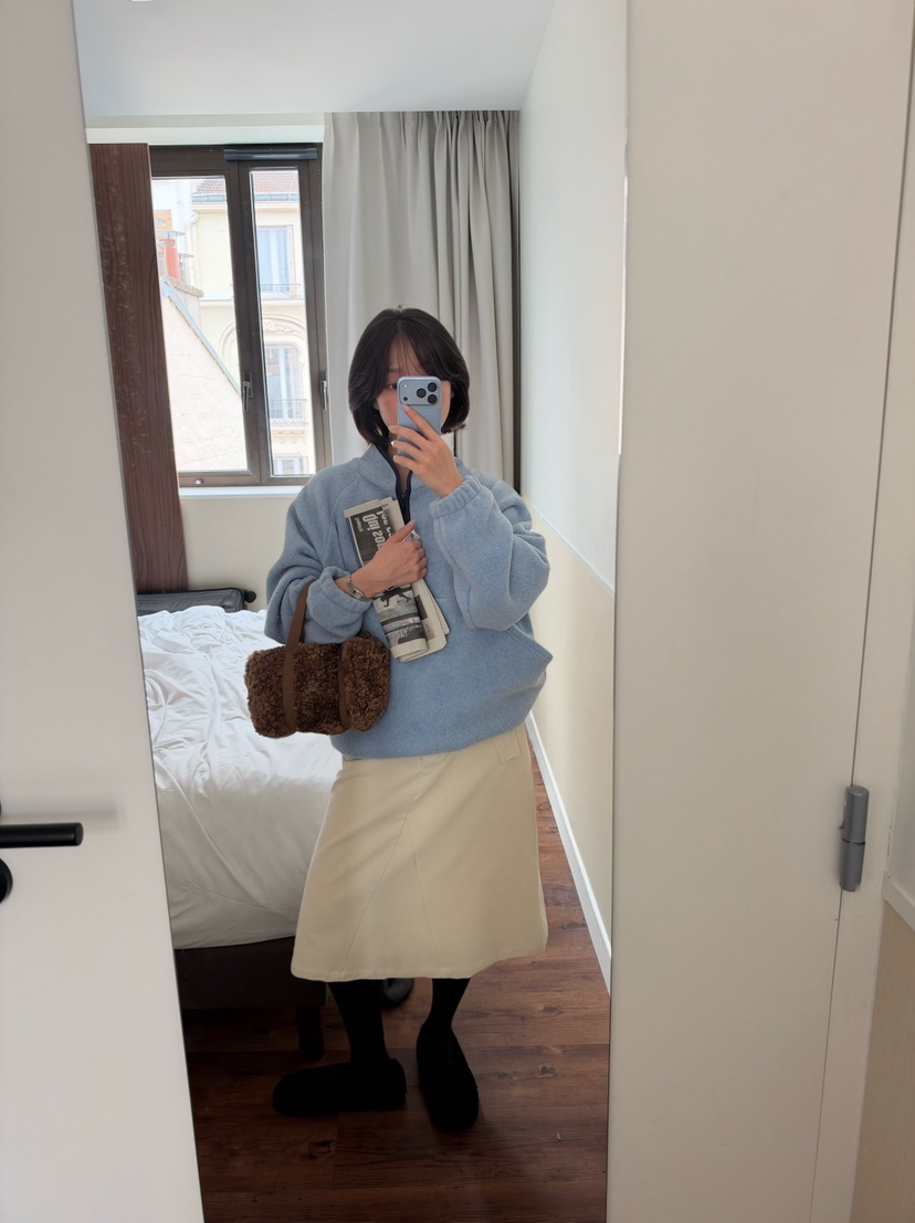 ERUME東大門代購女裝新品休閑熱賣推薦真品時尚半身裙中短裙ERUME半身裙/中短裙