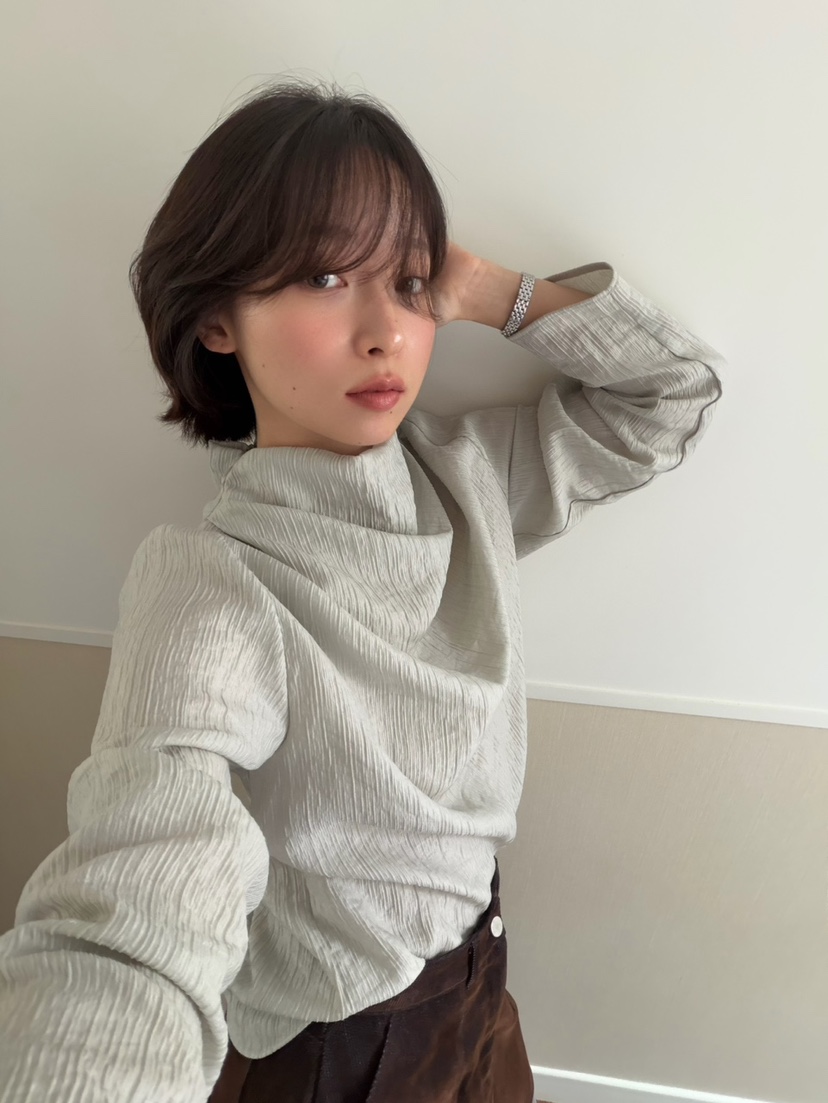 ERUME東大門代購女裝新款推薦人氣真品時尚休閑襯衫蕾絲衫ERUME襯衫/蕾絲衫