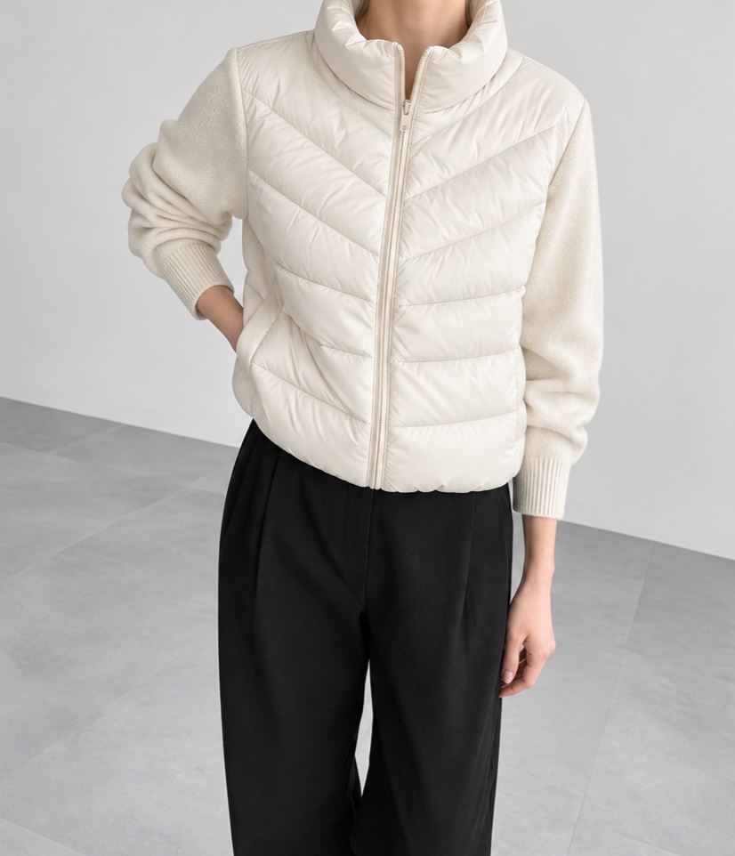 NEOUL/ahin雙領標簽東大門直郵女裝新品真品休閑短款棉服NEOUL/ahin雙領標簽短款棉服