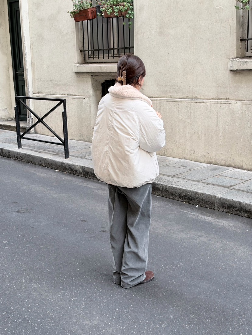 ERUME韓國直郵女裝新款熱賣人氣休閑時尚推薦真品短款棉服ERUME短款棉服