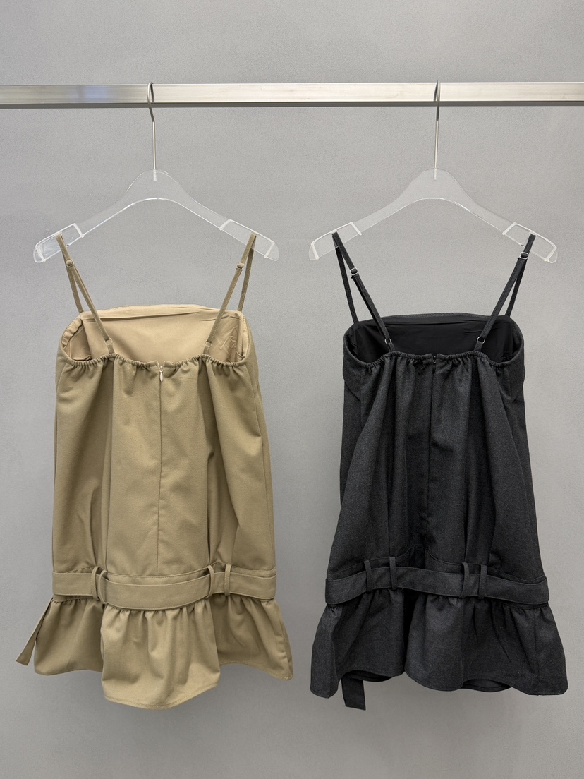 SYMBOL韓國直郵女裝新品人氣休閑熱賣真品連衣裙含腰帶雙腰SYMBOL連衣裙