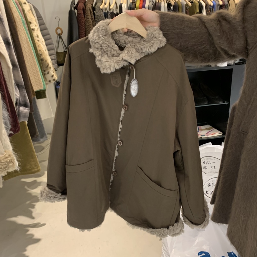 ANOTHER PLATE MOOD WEAR東大門代購女裝新品推薦短款羽絨服鴨絨ANOTHER PLATE MOOD WEAR短款羽絨服圖色2