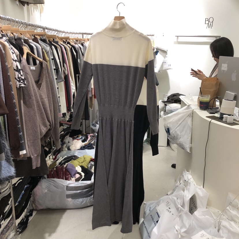 BY BOMI東大門實拍女士新品休閑時尚人氣熱賣推薦連衣裙BY BOMI連衣裙