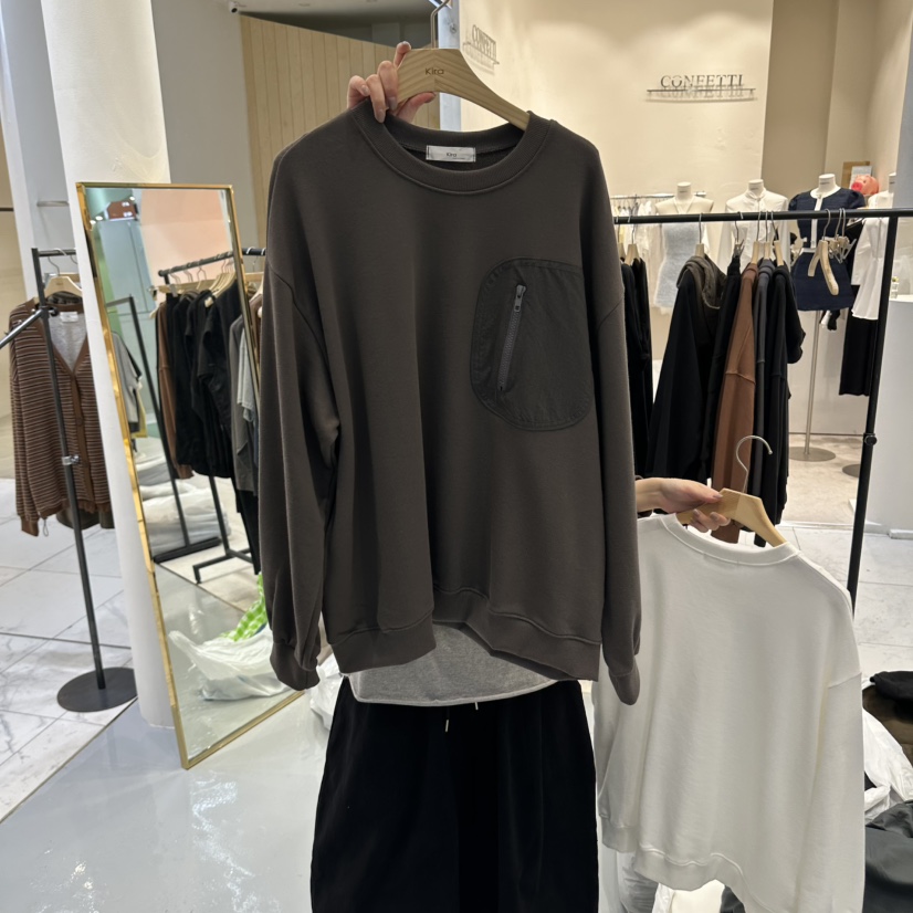 IN KIRA東大門代購女裝新品休閑人氣熱賣推薦時尚真品衛衣IN KIRA衛衣圖色2