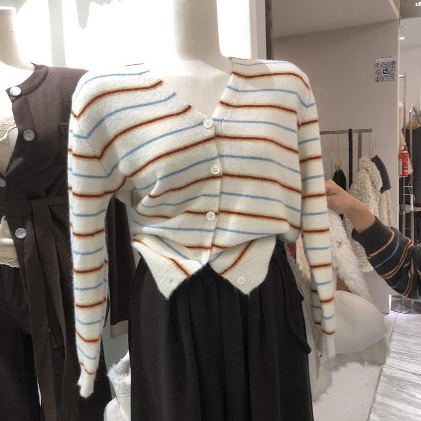 BY BOMI東大門實拍女裝新品人氣休閑時尚真品開衫多層開襟BY BOMI開衫圖色3