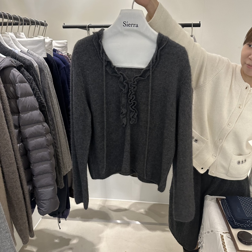 SIERRA韓國代購女裝新品熱賣推薦休閑真品時尚人氣針織衫SIERRA針織衫圖色2