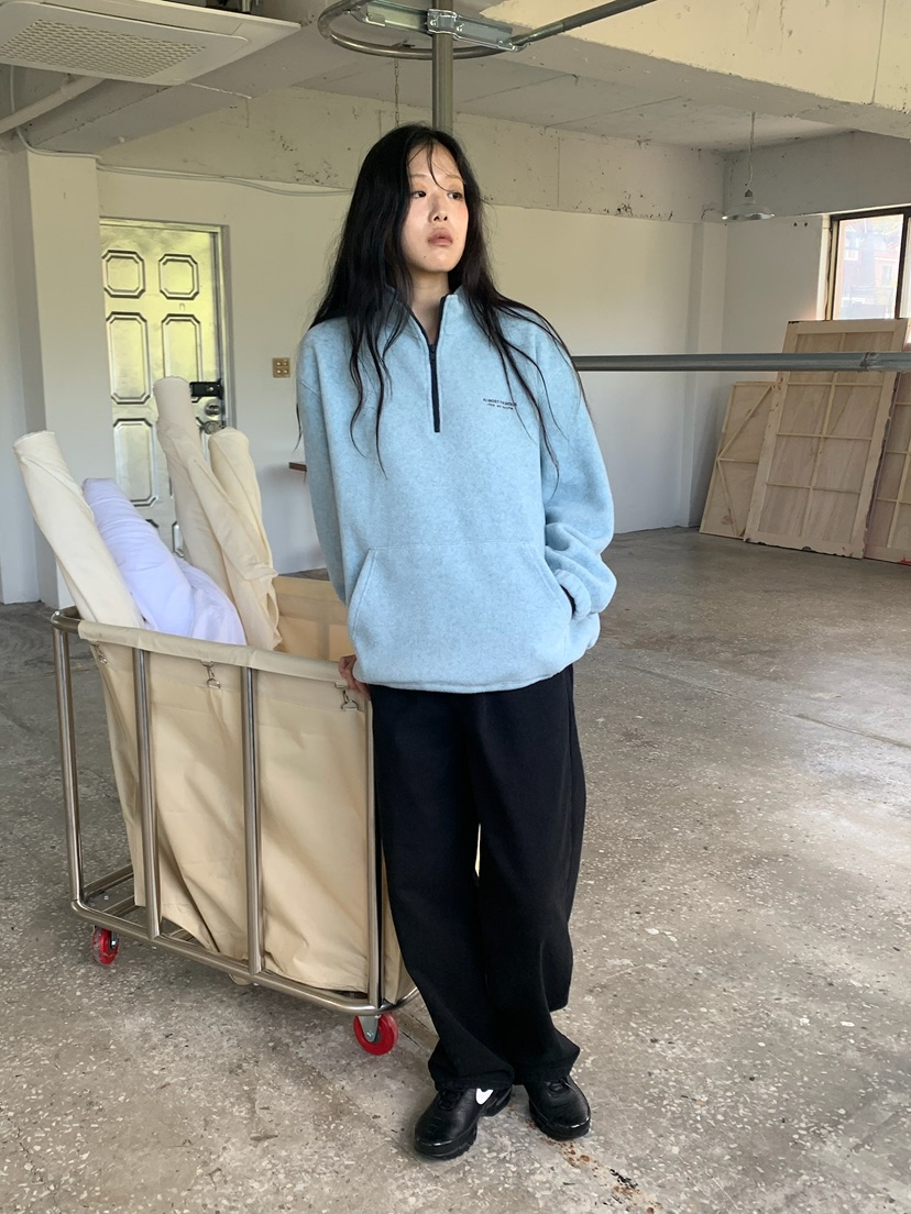 LOVEMYSANTA東大門代購女士新品休閑真品推薦衛衣半拉鏈抓絨LOVEMYSANTA衛衣