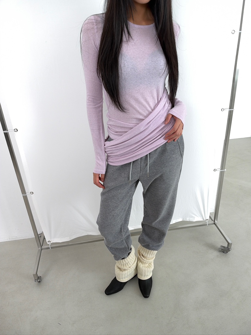 AWESOME SAUCE東大門直郵26秋季寬松束腳休閑褲口袋抽繩寬松AWESOME SAUCE休閑褲