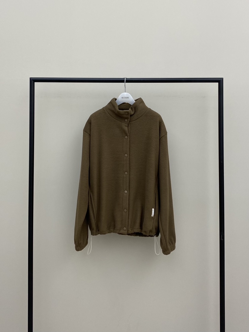 MUCH MORE/JACKPOT東大門代購26秋冬立領抽繩搖粒絨衛衣口袋立MUCH MORE/JACKPOT衛衣圖色2