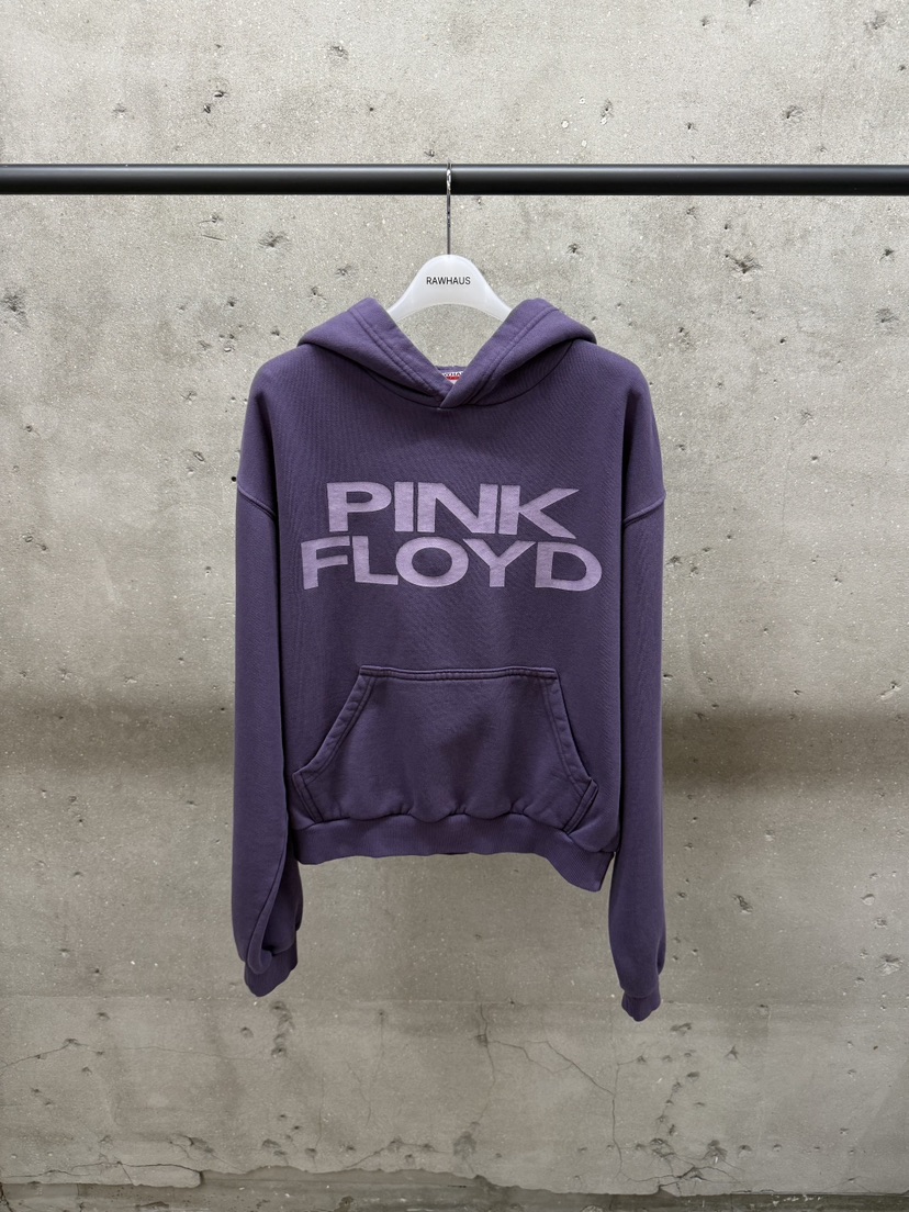 EST/RAWHAUS韓國代購26秋季短款加絨PinkFloyd衛衣口袋短款落EST/RAWHAUS衛衣圖色2