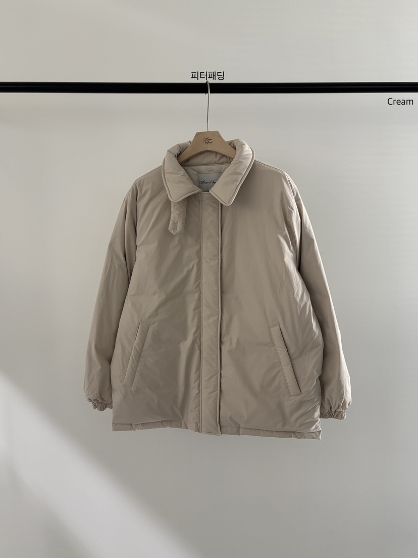 VERGAMOT韓國直郵26秋冬立領短款保暖棉服短款棉服立領寬松VERGAMOT短款棉服圖色2