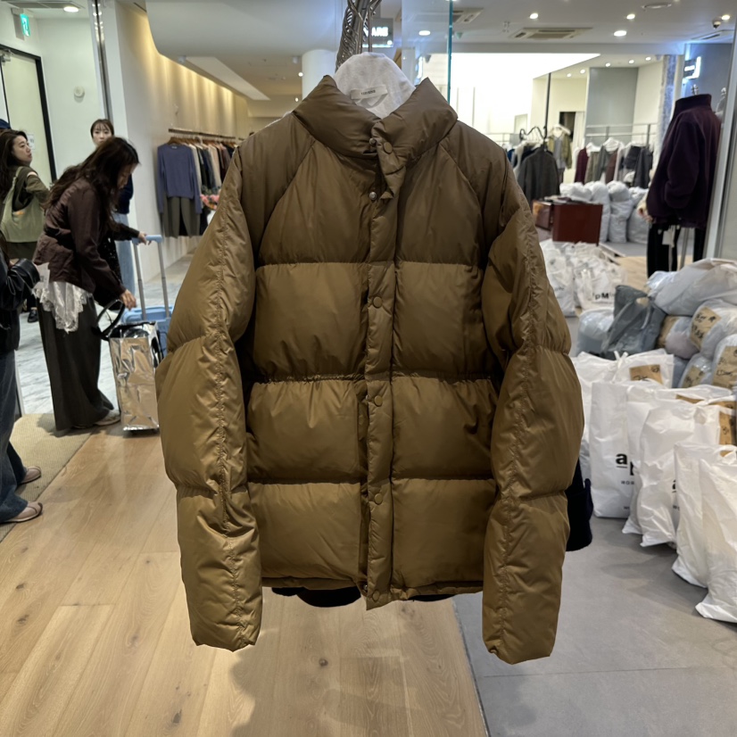 VERVEINE東大門代購26秋季立領絎縫羽絨服短款羽絨服羽絨服立VERVEINE短款羽絨服圖色2
