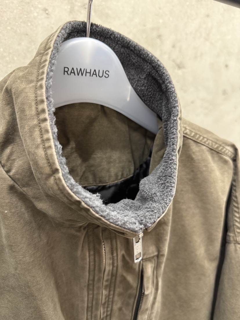 EST/RAWHAUS韓國直郵26秋冬立領工裝夾克 街頭風拉鏈開合立領EST/RAWHAUS夾克