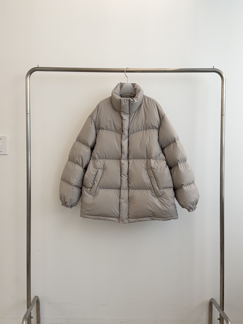 RIVER RAIN東大門代購26秋冬寬松立領羽絨服短款羽絨服羽絨服RIVER RAIN短款羽絨服圖色1