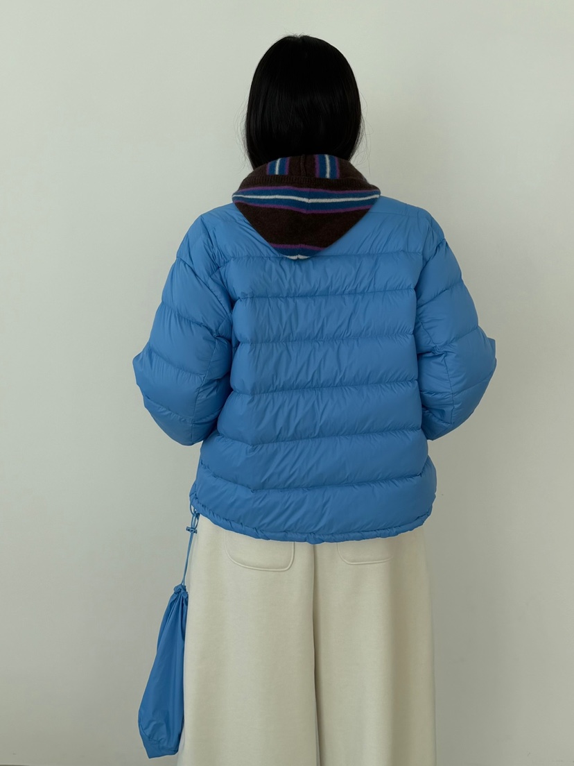 SOF東大門實拍26秋冬短款立領鵝絨羽絨服短款羽絨服羽絨服立領SOF短款羽絨服