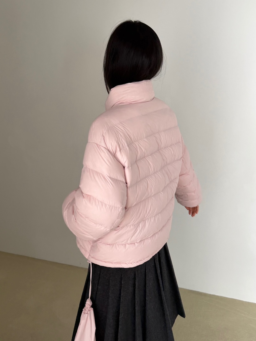 SOF東大門實拍26秋冬短款立領鵝絨羽絨服短款羽絨服羽絨服立領SOF短款羽絨服