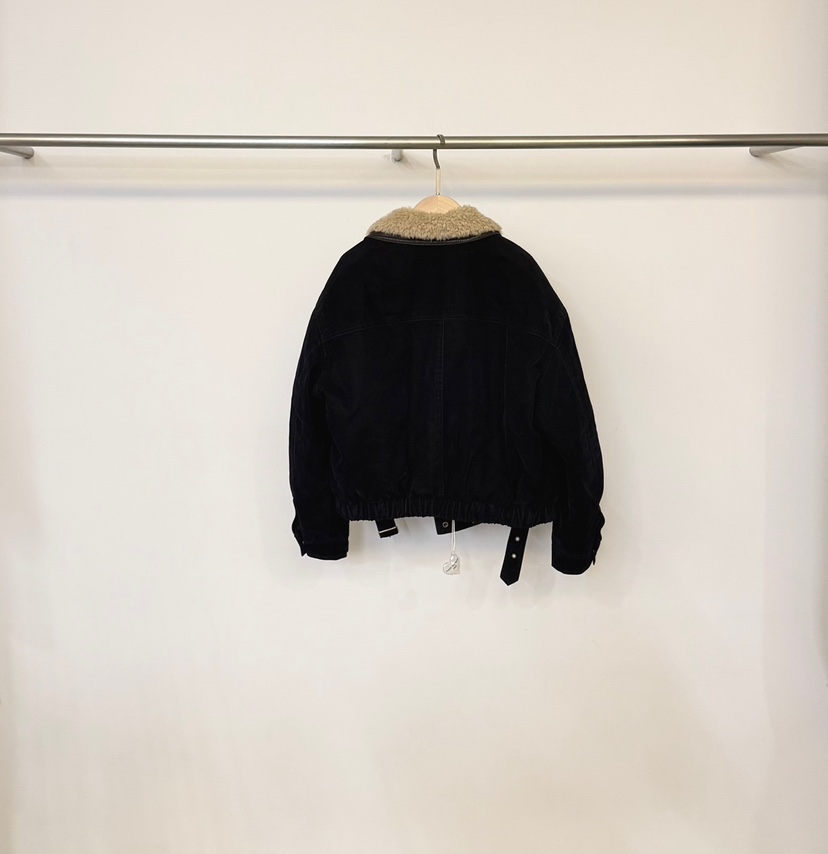 TEWNTY FOUR SEVEN24-7韓國代購26秋冬毛領短款夾克羽絨服毛絨TEWNTY FOUR SEVEN24-7夾克