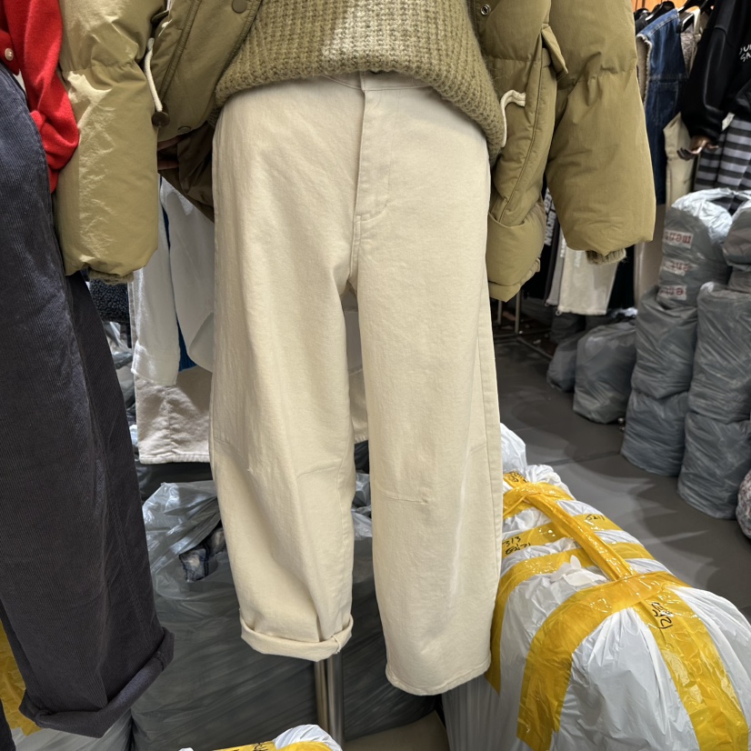 DELI JENNY東大門實拍26秋冬直筒休閑褲 日常百搭直筒DELI JENNY休閑褲圖色1