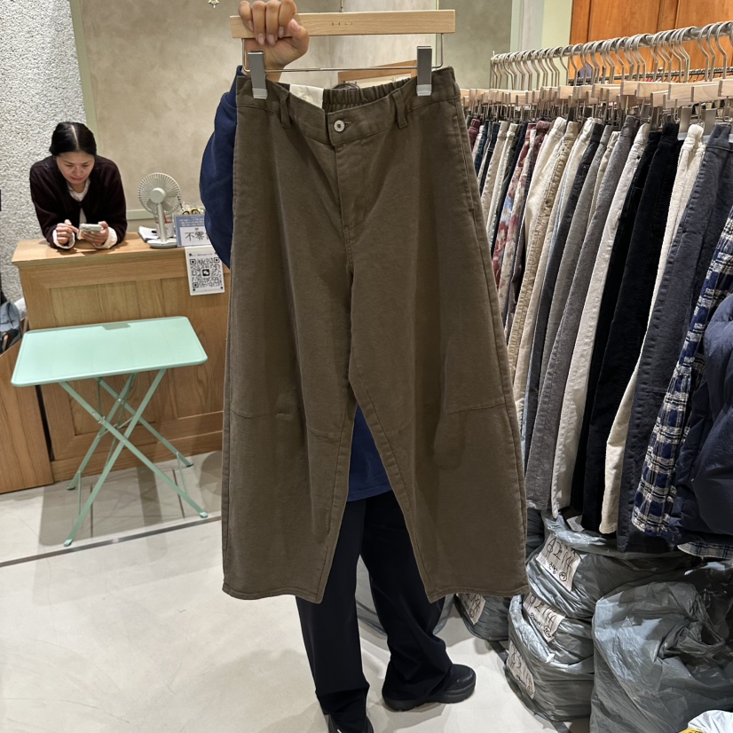 DELI JENNY東大門實拍26秋冬直筒休閑褲 日常百搭直筒DELI JENNY休閑褲圖色2