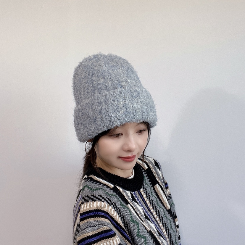 LOVELY HAT東大門實拍26秋冬軟頂針織冷帽帽子LOVELY HAT帽子