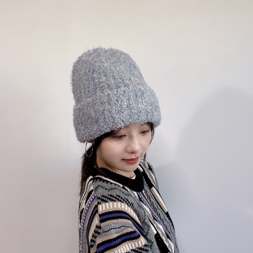LOVELY HAT東大門實拍26秋冬軟頂針織冷帽帽子LOVELY HAT帽子