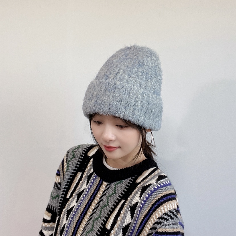 LOVELY HAT東大門實拍26秋冬軟頂針織冷帽帽子LOVELY HAT帽子
