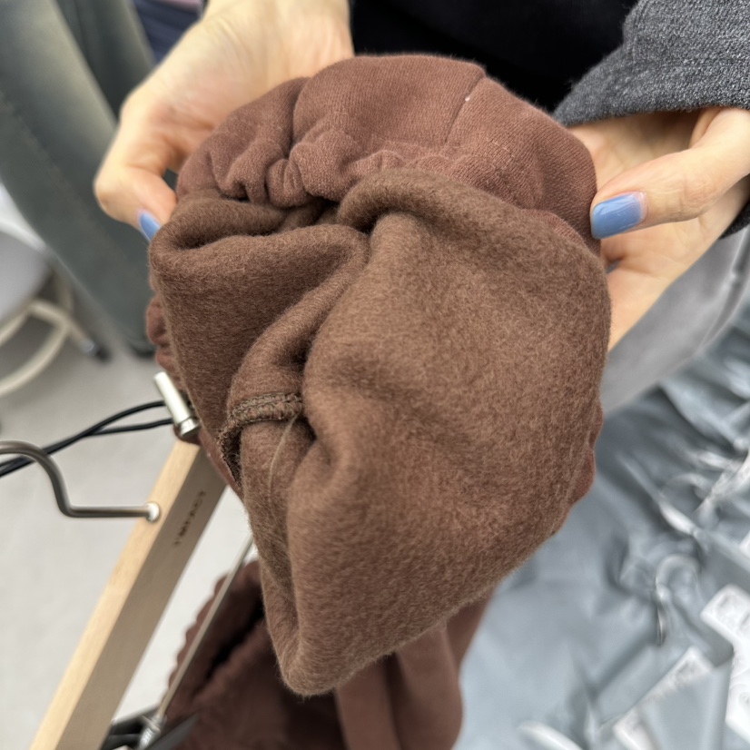 I MFACT東大門代購26秋冬闊腿束腳休閑褲 日常舒適口袋抽繩褶I MFACT休閑褲