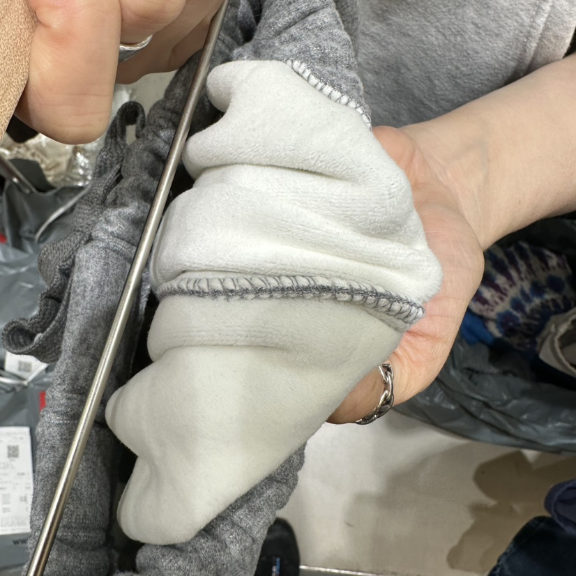 Part.3韓國代購26秋冬加絨紐扣束腳褲休閑褲可調節抽繩磨毛寬Part.3休閑褲
