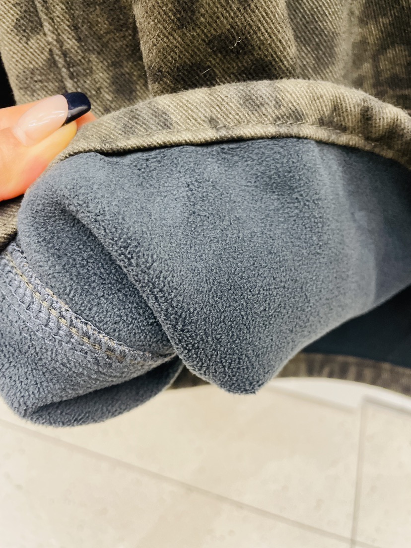 NYLON東大門代購26秋冬豹紋闊腿休閑褲 街頭風闊腿褲加絨高腰NYLON休閑褲