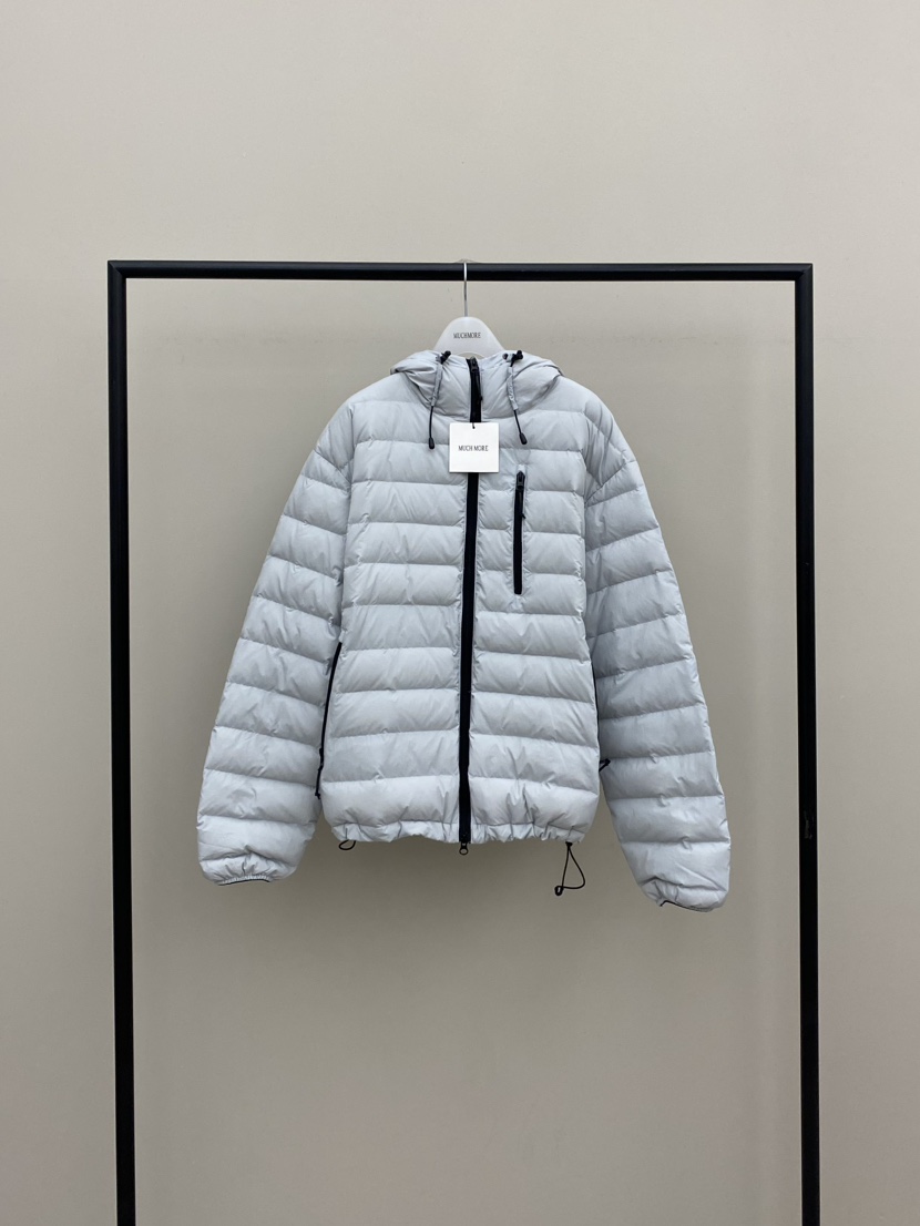 MUCH MORE/JACKPOT東大門代購26秋冬短款連帽絎縫羽絨服短款羽MUCH MORE/JACKPOT短款羽絨服圖色2