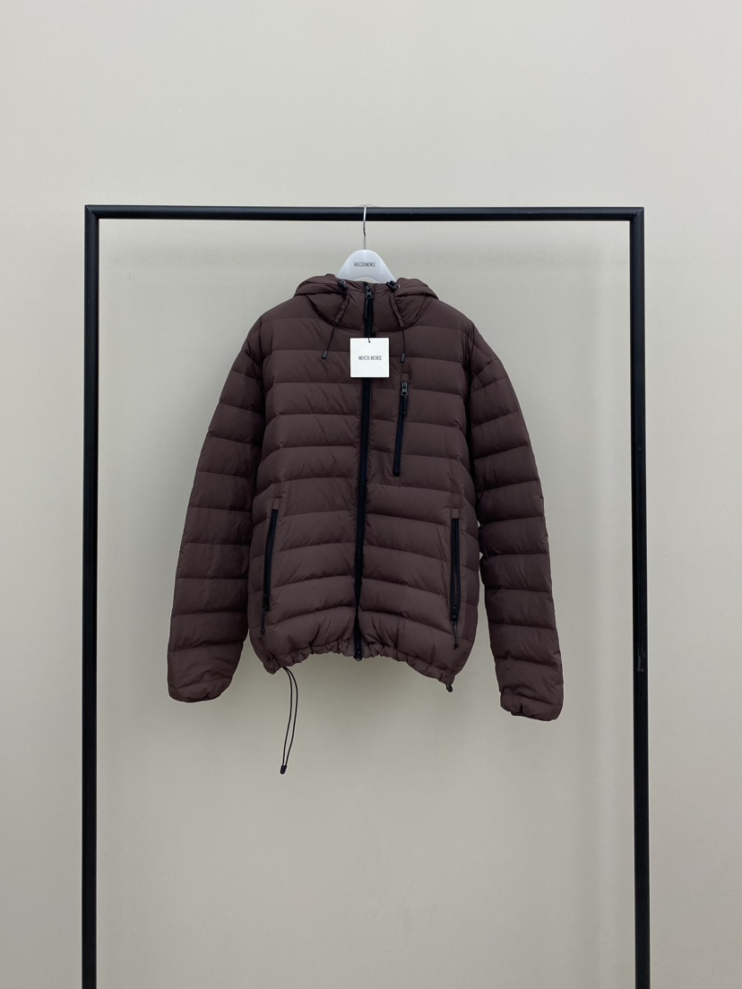 MUCH MORE/JACKPOT東大門代購26秋冬短款連帽絎縫羽絨服短款羽MUCH MORE/JACKPOT短款羽絨服圖色3