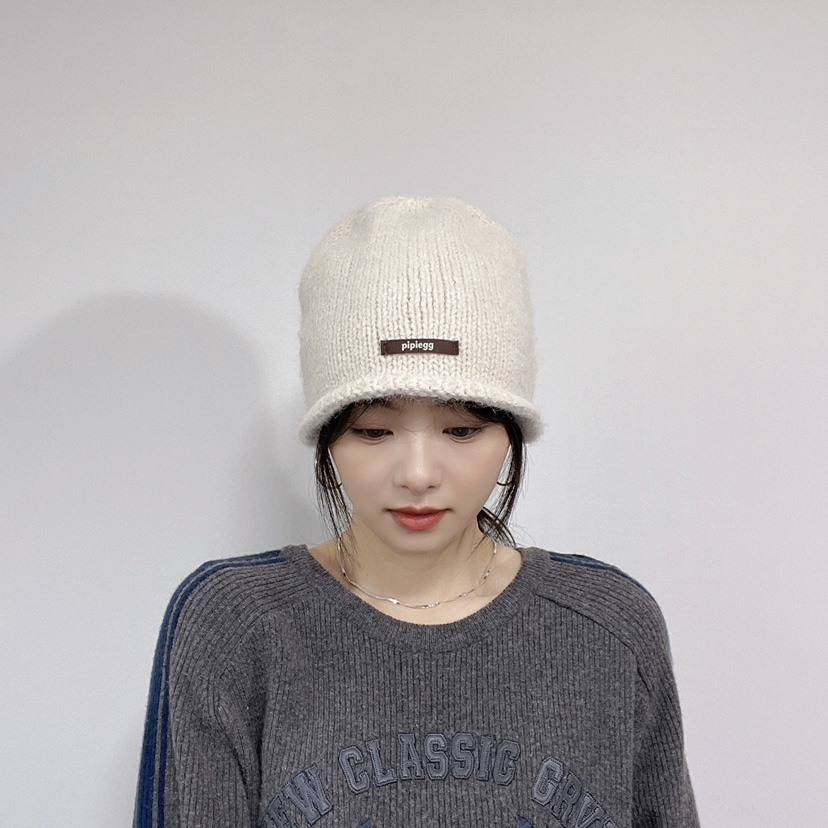 LOVELY HAT東大門直郵26秋冬卷邊針織帽 日常休閑保暖帽子LOVELY HAT帽子