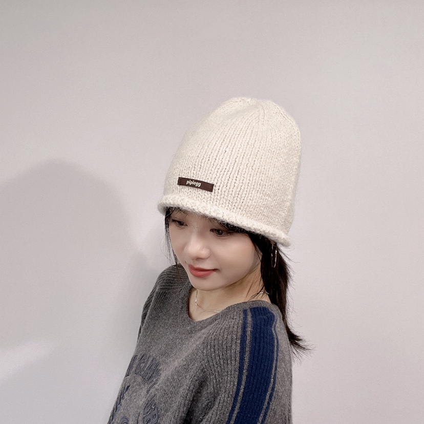 LOVELY HAT東大門直郵26秋冬卷邊針織帽 日常休閑保暖帽子LOVELY HAT帽子